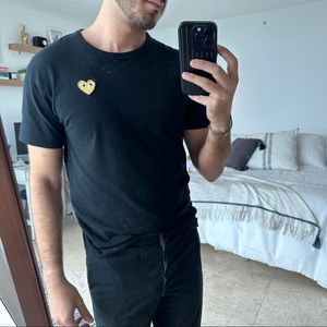 comme des garçons black t-shirt